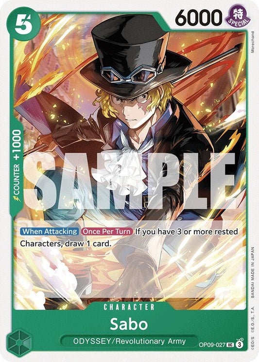 Sabo (027) (OP09-027) (OP09)