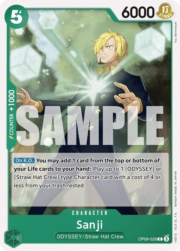 Sanji (028) (OP09-028) (OP09)