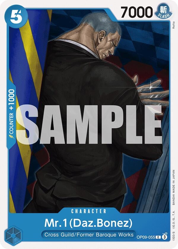 Mr.1(Daz.Bonez) (OP09-055) (OP09)
