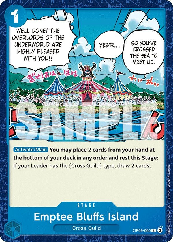 Emptee Bluffs Island (OP09-060) (OP09)