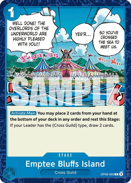 Emptee Bluffs Island (OP09-060) (OP09)
