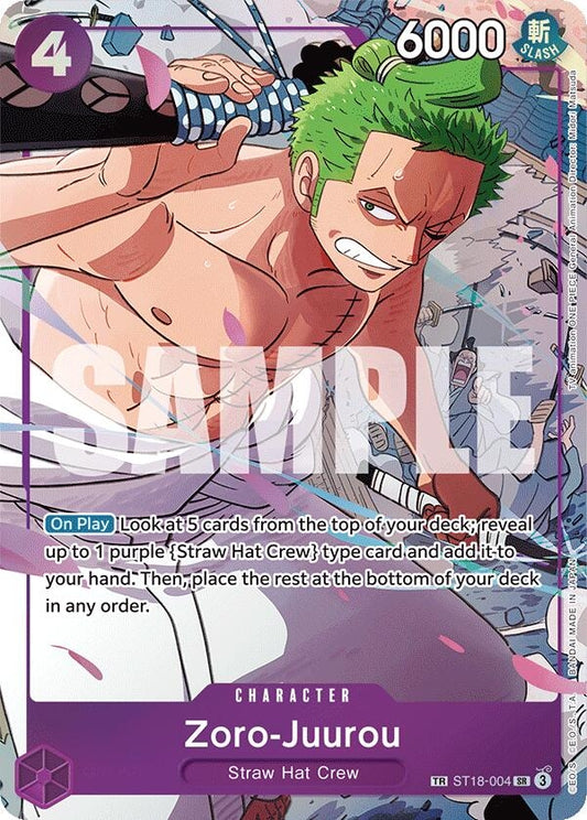 Zoro-Juurou (ST18-004) (ST18-004) (OP09)