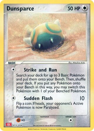 Dunsparce 015/034 - NM