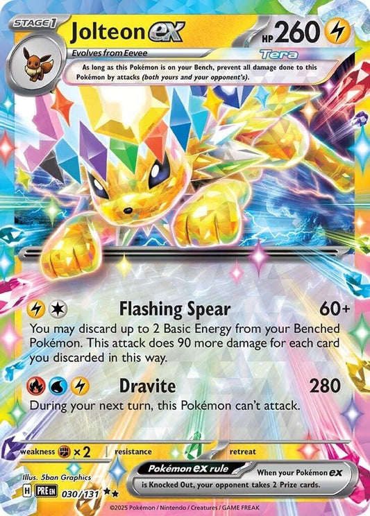 Jolteon ex (030/131) (PRE)