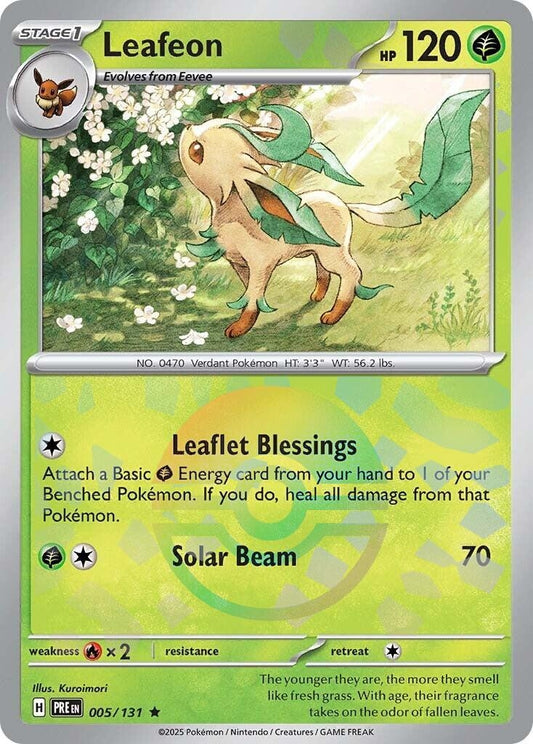 Leafeon (Poke Ball Pattern) (005/131) (PRE)