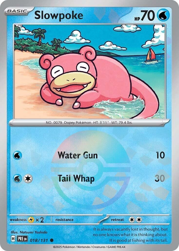 Slowpoke (Poke Ball Pattern) (018/131) (PRE)
