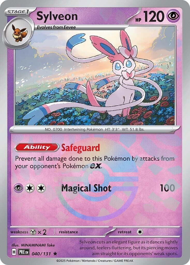 Sylveon (Poke Ball Pattern) (040/131) (PRE)