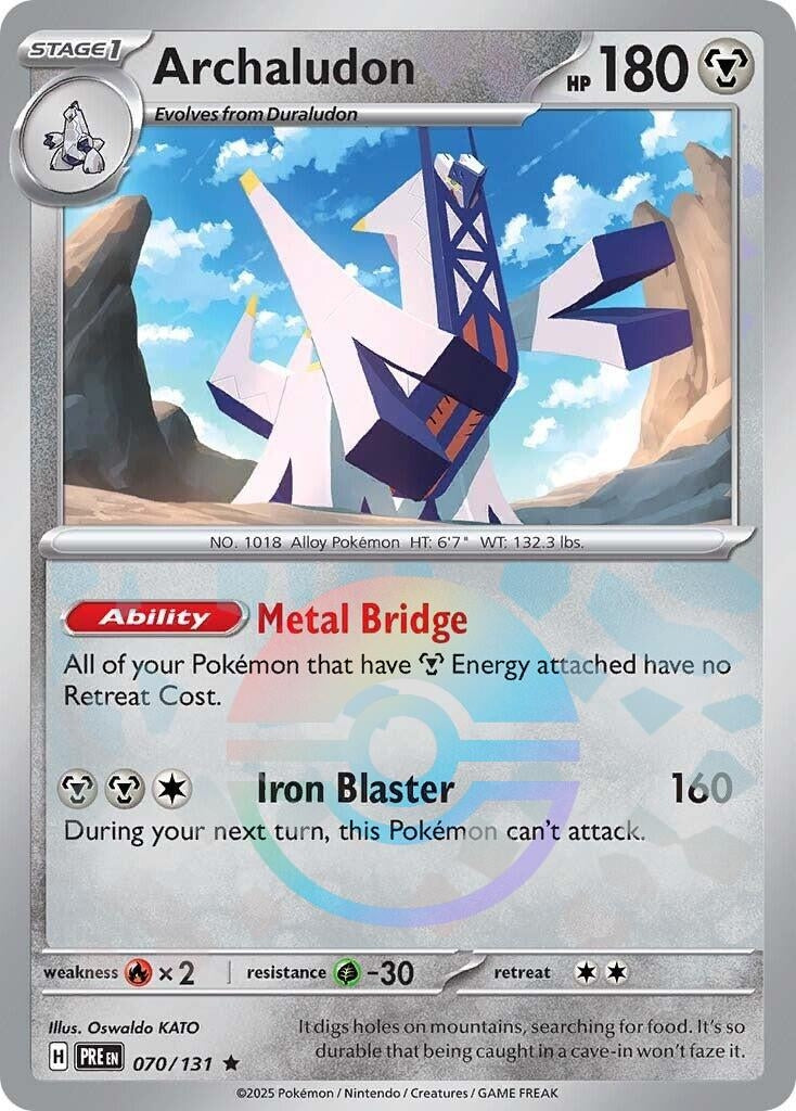 Archaludon (Poke Ball Pattern) (070/131) (PRE)