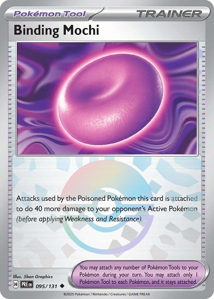 Binding Mochi (Poke Ball Pattern) (095/131) (PRE)