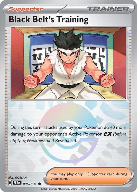 Black Belt's Training - 096/131 (Poke Ball Pattern) (096/131) (PRE)