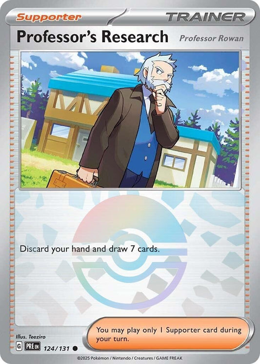 Professor's Research [Professor Rowan] (Poke Ball Pattern) (124/131) (PRE)