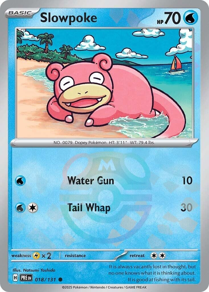 Slowpoke (Master Ball Pattern) (018/131) (PRE)