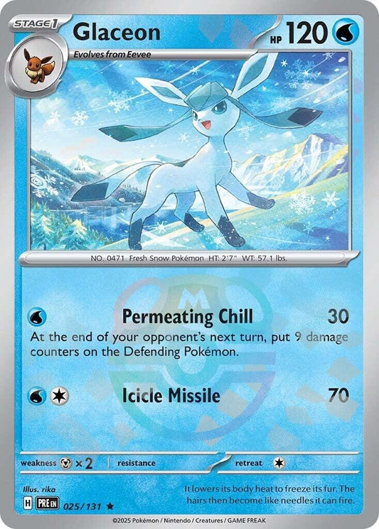 Glaceon (Master Ball Pattern) (025/131) (PRE)