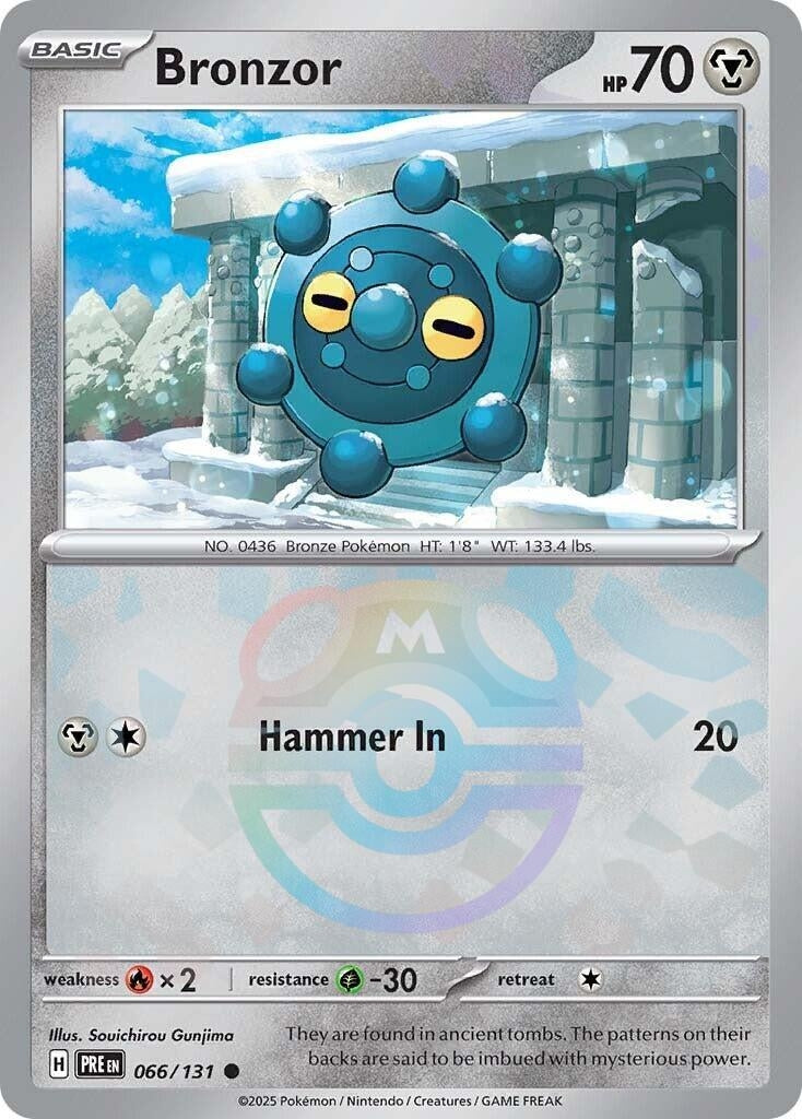 Bronzor (Master Ball Pattern) (066/131) (PRE)