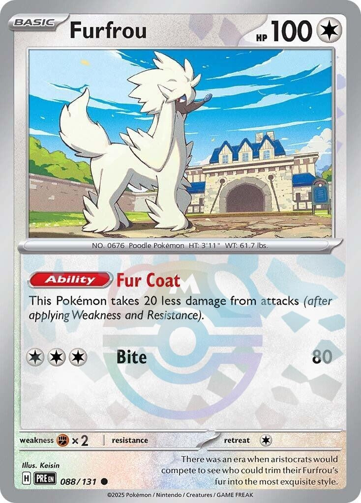 Furfrou (Master Ball Pattern) (088/131) (PRE)