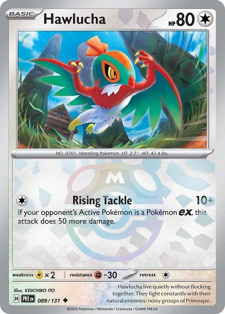 Hawlucha (Master Ball Pattern) (089/131) (PRE)