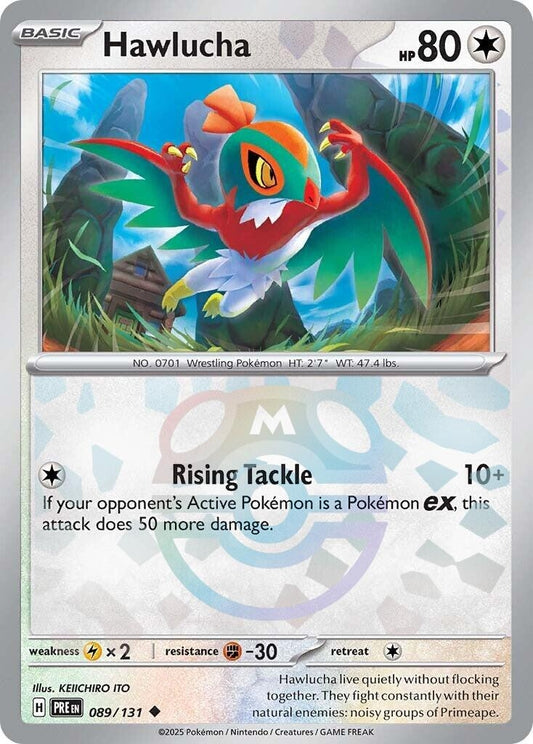 Hawlucha (Master Ball Pattern) (089/131) (PRE)