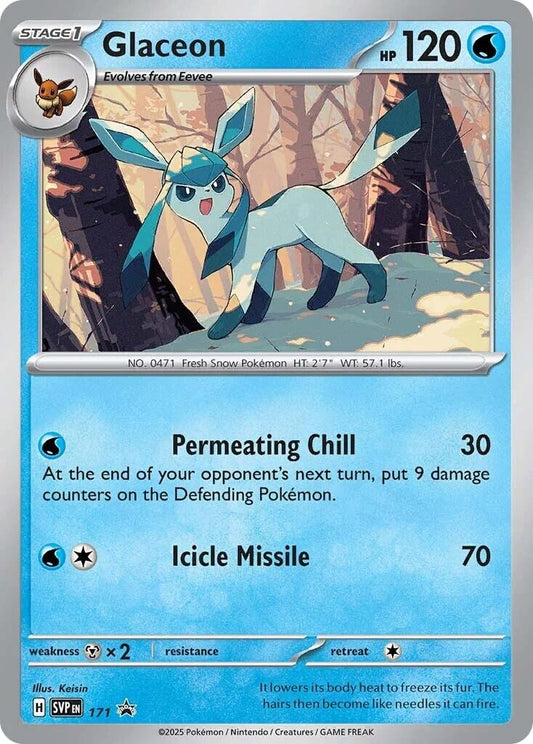 Glaceon - 171 (Cosmos Holo) (171) (SVP)