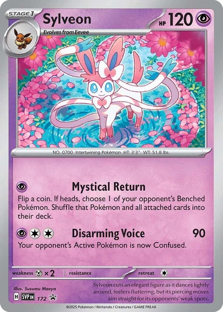Sylveon - 172 (Cosmos Holo) (172) (SVP)
