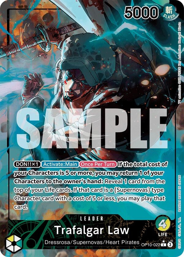 Trafalgar Law (022) (Parallel) (OP10-022) (OP10)