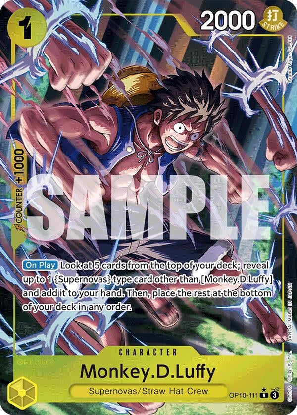 Monkey.D.Luffy (111) (Parallel) (OP10-111) (OP10)