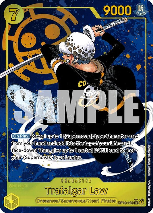 Trafalgar Law (119) (Parallel) (OP10-119) (OP10)