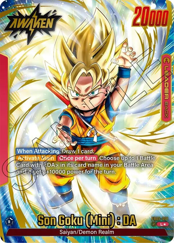 Son Goku (Mini) : DA (Alternate Art) (FB05-001) (FB05)