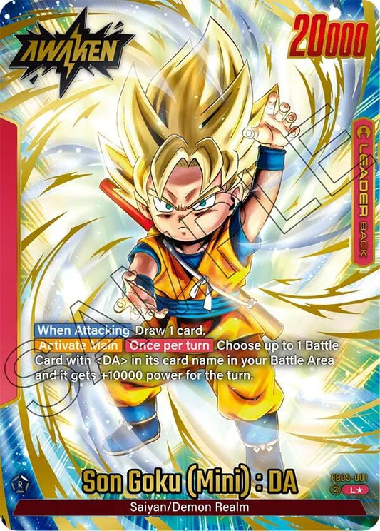 Son Goku (Mini) : DA (Alternate Art) (FB05-001) (FB05)