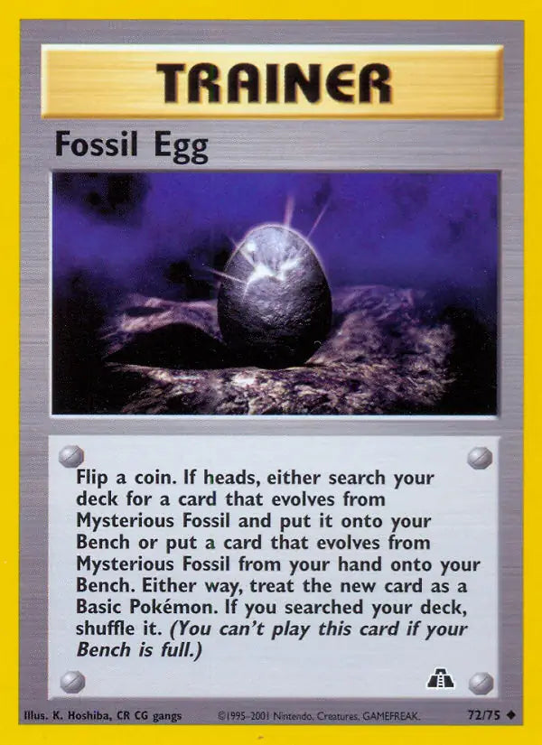 Fossil Egg (72/75) (N2)