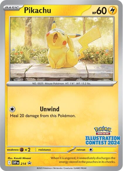Pikachu - 214 (Illustration Contest 2024) (214) (SVP)
