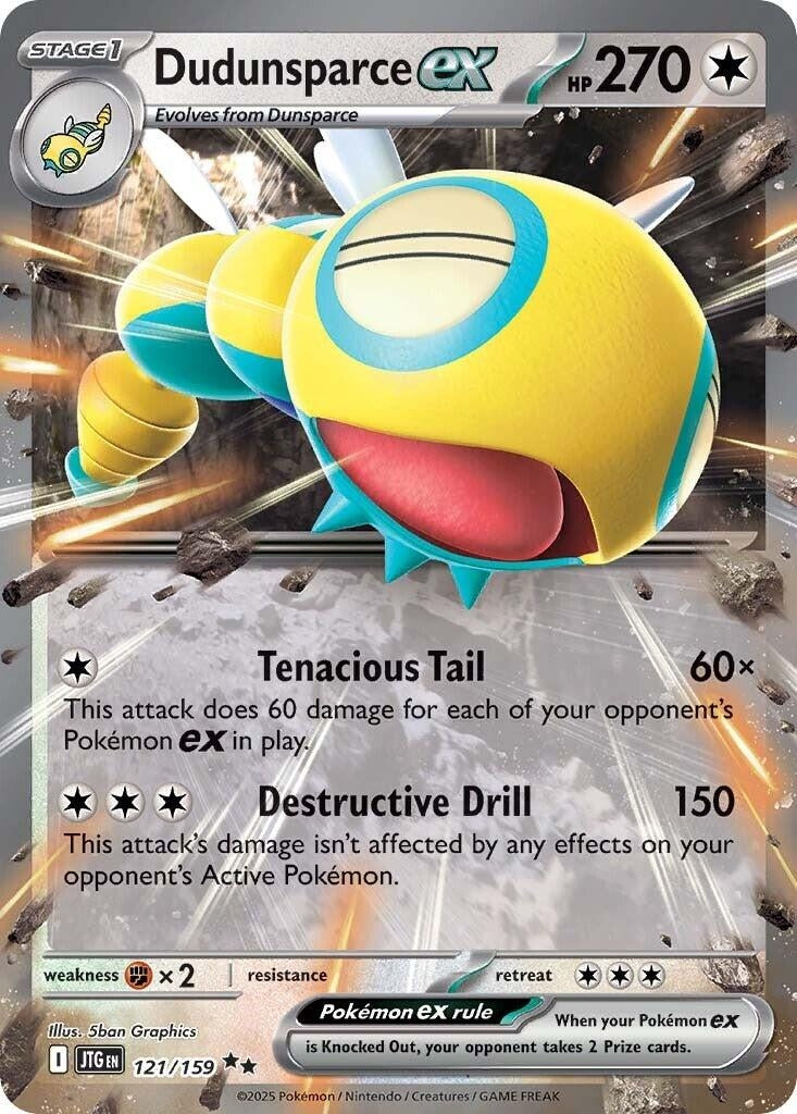 Dudunsparce ex (121/159) (JTG)
