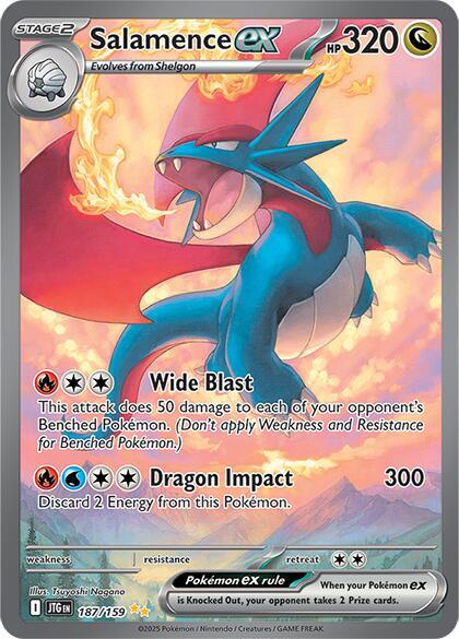 Salamence EX 187/159 - NM