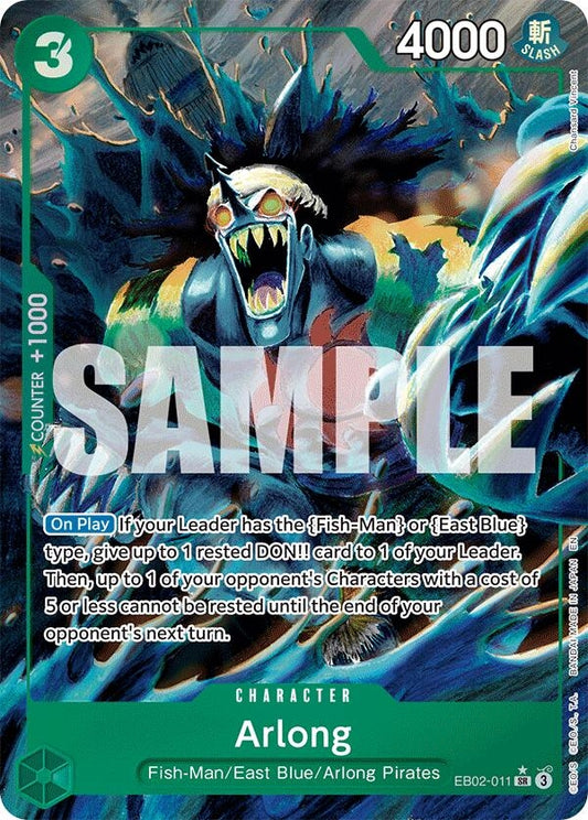 Arlong (Alternate Art) (EB02-011) (EB-02)