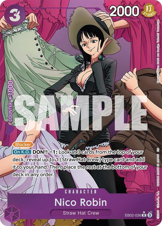 Nico Robin (Alternate Art) (EB02-036) (EB-02)