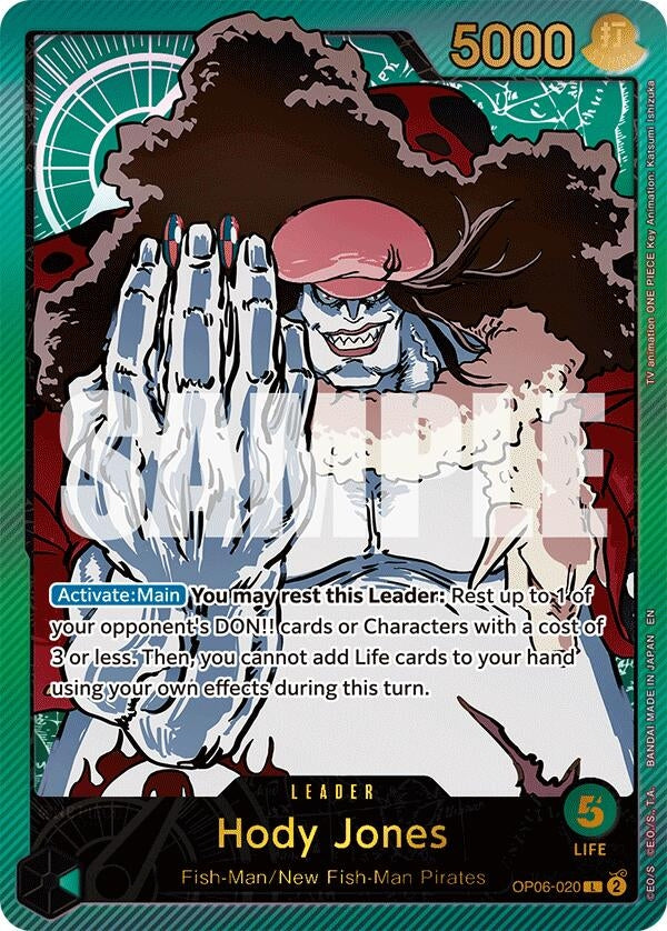 Hody Jones (SP) (OP06-020) (EB-02)