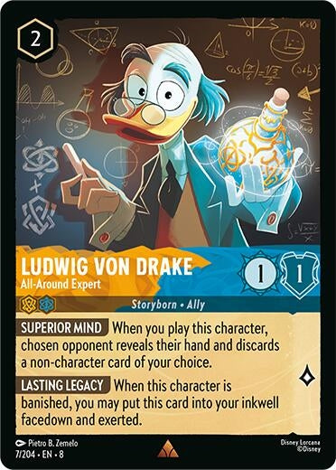 Ludwig Von Drake - All-Around Expert (7/204) (8)