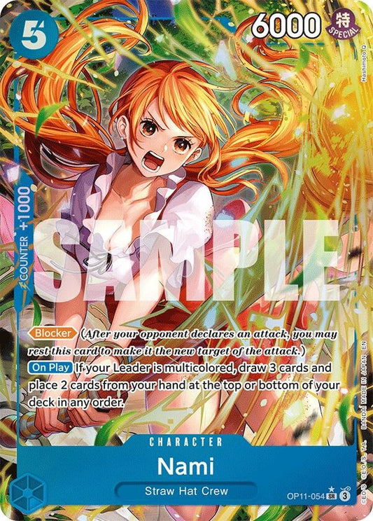 Nami (054) (Alternate Art) (OP11-054) (OP11)