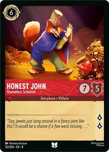 Honest John - Shameless Schemer (122/204) (8)