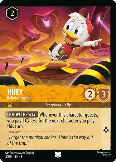 Huey - Reliable Leader (Foil) (3/204) (8)