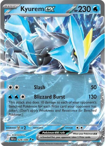 Kyurem ex (028/086) (BLK)
