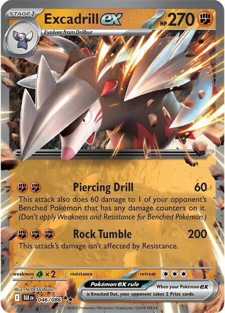 Excadrill ex (046/086) (BLK)
