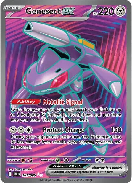 Genesect ex (161/086) (BLK)