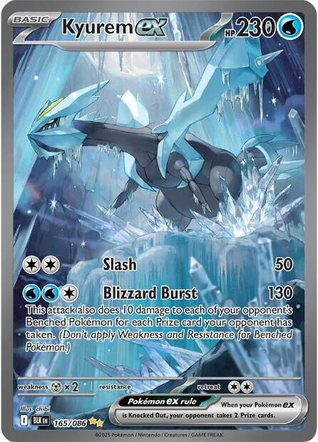 Kyurem ex (165/086) (BLK)