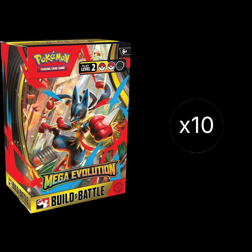Mega Evolution Build & Battle Box Display