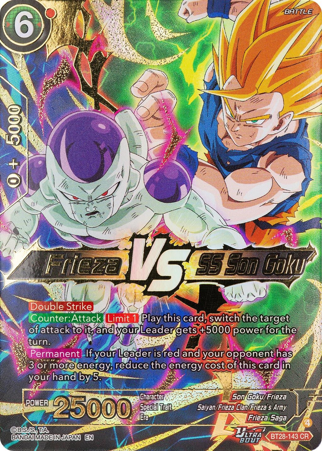 Frieza VS SS Son Goku (BT28-143) (BT28)