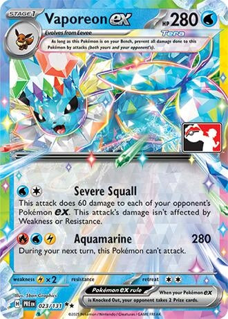 Vaporeon ex (023/131)