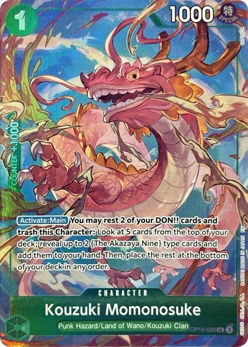 Kouzuki Momonosuke (Premium Card Collection -Best Selection Vol. 4-) (OP10-028) (OP-PR)