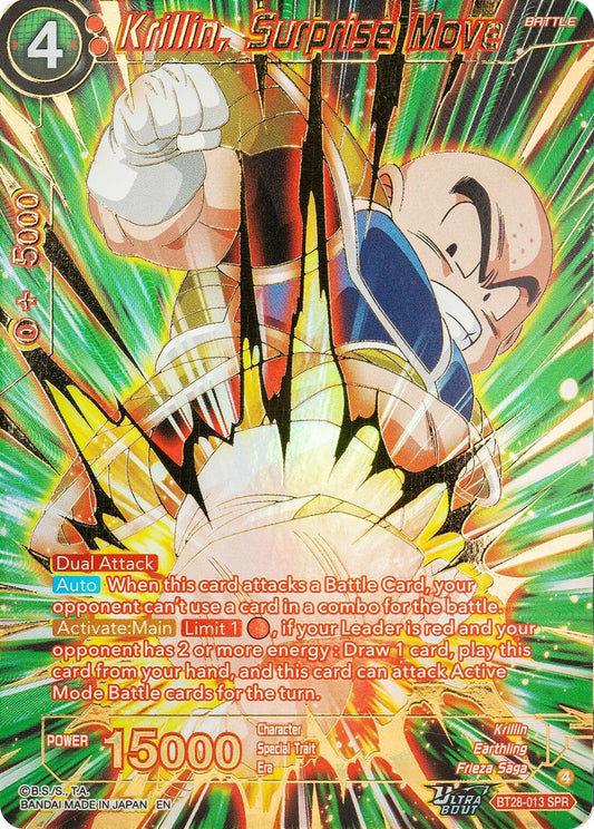 Krillin, Surprise Move (SPR) (BT28-013) (BT28)