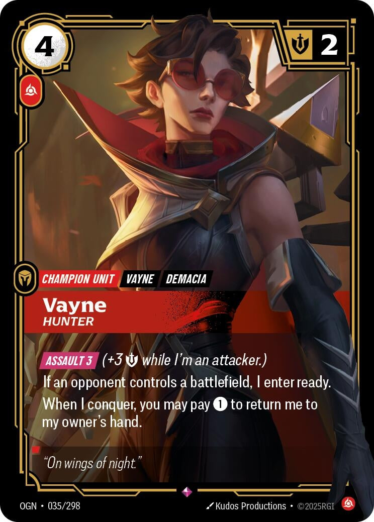 Vayne, Hunter (035/298) (OGN)