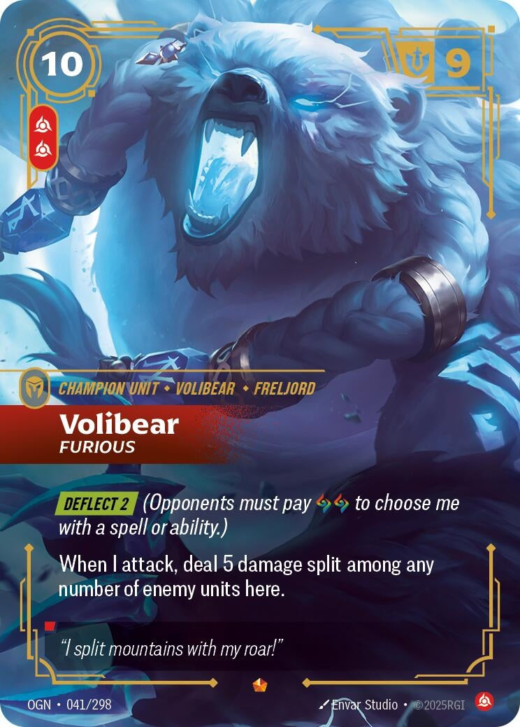 Volibear, Furious (041/298) (OGN)